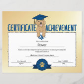 Gold Puppy Program Pet Obedience School Pre Puppy (Voorkant)