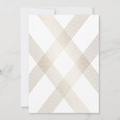 Gold Pyramid Geometric Gatsby Vrijgezellenfeest Kaart (Achterkant)