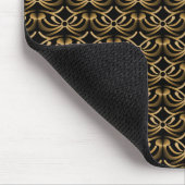 Gold Radiant Elegance Mousepad Muismat (Hoek)