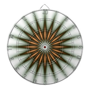 Gold Radiant Patroon Dartbord