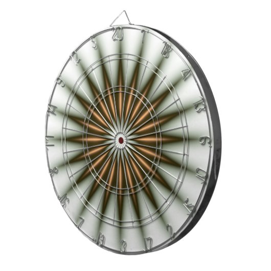 Gold Radiant Patroon Dartbord (Voorkant Rechts)