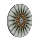 Gold Radiant Patroon Dartbord (Voorkant Links)