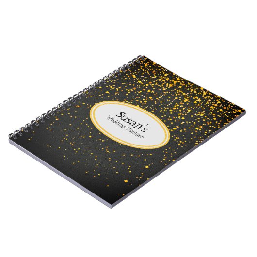 Gold Rain Notitieboek (Linkerzijde)