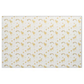Gold Rainbow Dream Unicorn Stof (Fat Quarter)