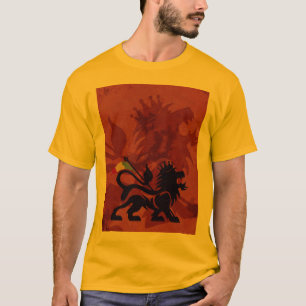 Gold Ras Lion T-shirt