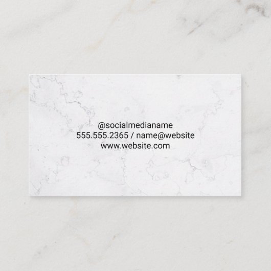 Gold Realtor Logo | woonkamer | residentieel Visitekaartje (Achterkant)