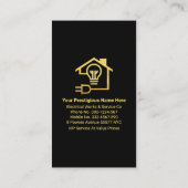 Gold Rebar Piling Groundwork Visitekaartje (Achterkant)