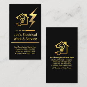 Gold Rebar Piling Groundwork Visitekaartje