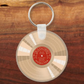 Gold Record Sleutelhanger (Voorkant)