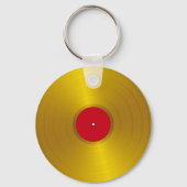 Gold Record Sleutelhanger (Voorkant)