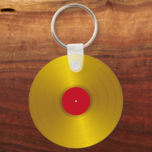 Gold Record Sleutelhanger (Voorkant)