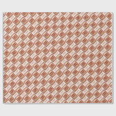 Gold Rectangle Double Gelukkig Chinese Wedding Wr Cadeaupapier (Vlak)