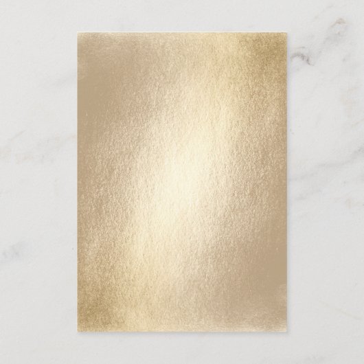 Gold Rectangle Double Happiness Chinese Wedding Informatiekaartje (Achterkant)