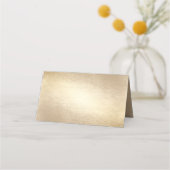 Gold Rectangle Double Happiness Chinese Wedding Plaatskaartje (Achterkant)