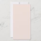 GOLD RED BLACK ROOS FLORAL VRIJGEZELLENFEEST INVIT BEDANKKAART (Achterkant)