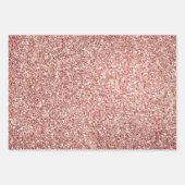 Gold Red Silver Glitzy Glitter Sparkle Inpakpapier Vel (Voorkant 2)