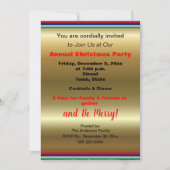 Gold Red Striged Aankondiging (Voorkant)