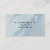 Gold Reiki herkennend symbool in Marble Lotus Visitekaartje (Achterkant)