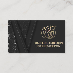 Gold Restaurant Logo Visitekaartje