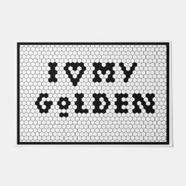 Gold Retriever Goldendoodle Hondenliefhebber Deurmat