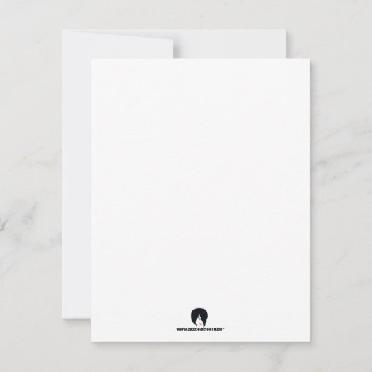 Gold Retro Holiday Uitnodiging (Achterkant)