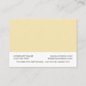 Gold Ribbon Cards Visitekaartje (Achterkant)