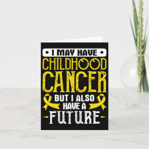 Gold Ribbon Childhood Cancer Awareness Kaart