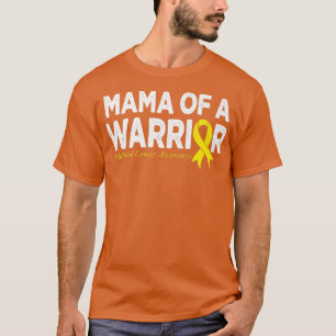 Gold Ribbon Mama van een kinderkanker Awa T-shirt