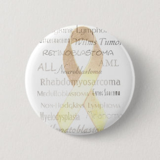 Gold Ribbon Ronde Button 5,7 Cm