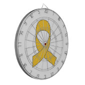 Gold Ribbon Teken Dartbord (Voorkant Links)