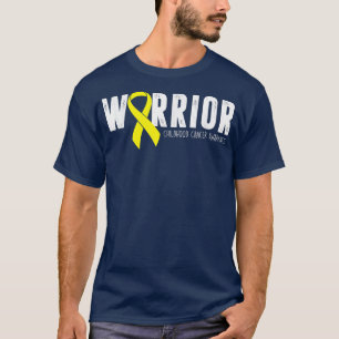 Gold Ribbon Warrior jeugdige kanker T-shirt
