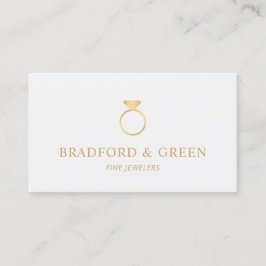 Gold Ring Fine Jewelers Visitekaartje