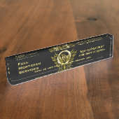 Gold Ring, Rising Phoenix, Mortuary Service Naambordje (Zijkant)