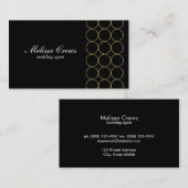 Gold Rings 2 Visitekaartje (Voorkant / Achterkant)