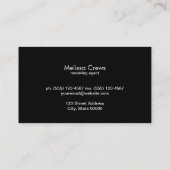 Gold Rings 2 Visitekaartje (Achterkant)