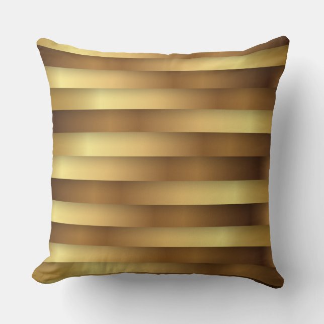Gold Rings Decorative Pillow Kussen (Voorkant)