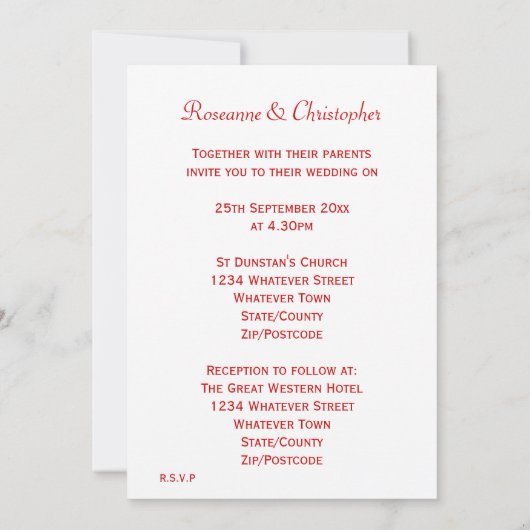 Gold Rings Roos Petals Weddenschap Kaart (Achterkant)