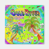 Gold River Mind Focus Magnet (Voorkant)