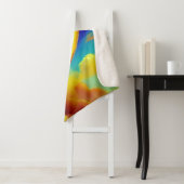 Gold Rmam Heart Sherpa Blanket Sherpa Deken (In situ)