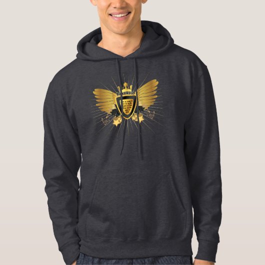 Gold Romans 8:14, Sons of God Hoodie (Voorkant)