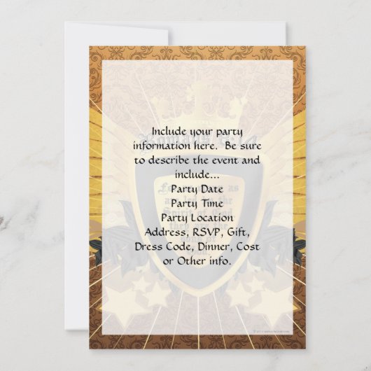 Gold Romans 8:14, Sons of God Kaart (Achterkant)