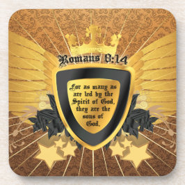 Gold Romans 8:14, Sons of God Onderzetter