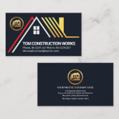 Gold Rooftop A-Lijst Structure Renovation Visitekaartje (Voorkant / Achterkant)