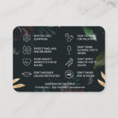 Gold Roos Botox Aftercare Visitekaartje (Achterkant)