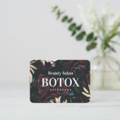 Gold Roos Botox Aftercare Visitekaartje (Staand voorkant)