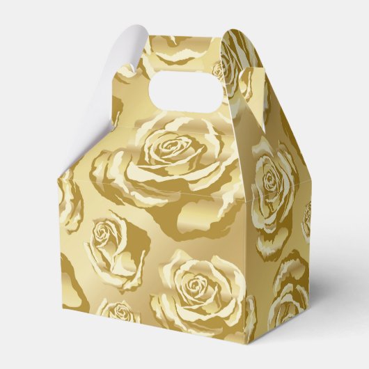Gold Roos Cadebox Bedankdoosjes (Achterkant)
