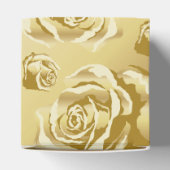 Gold Roos Cadebox Bedankdoosjes (Bovenkant)