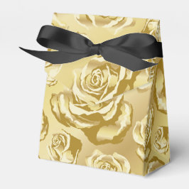 Gold Roos Favor Box Bedankdoosjes