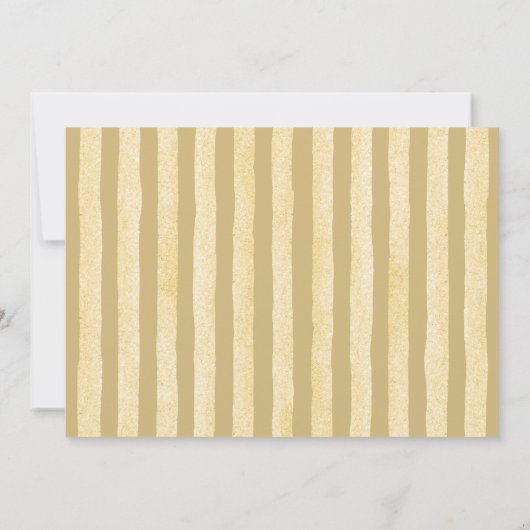 Gold Roos Foto slaat de datum op Save The Date (Achterkant)