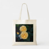 Gold Roos Garden Tote Bag (Achterkant)